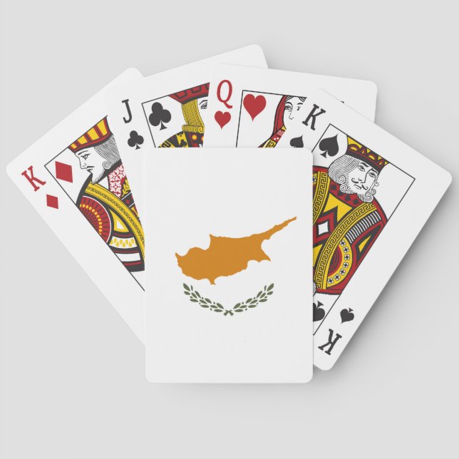Cyprus Flag Playing Cards (Back)