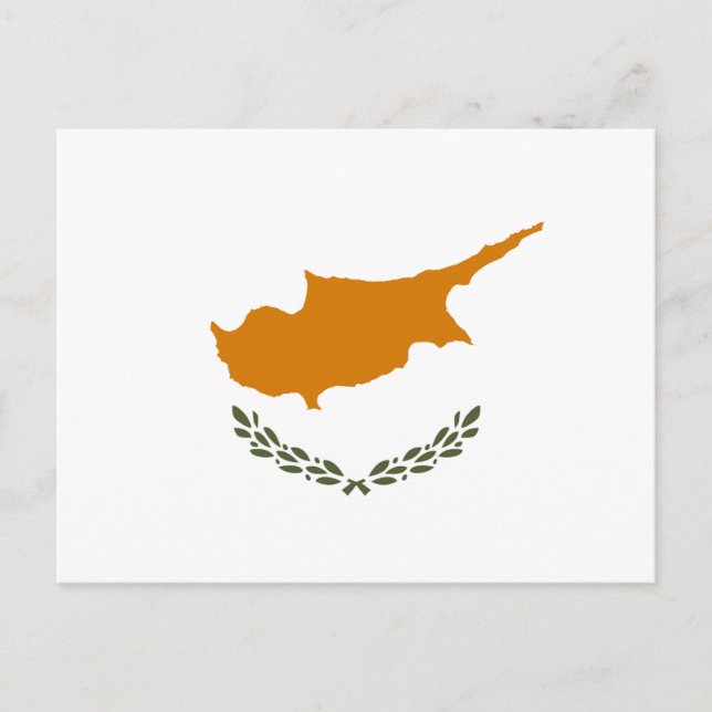Cyprus Flag Postcard (Front)