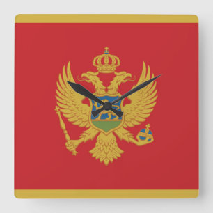 Cyprus Flag Square Wall Clock