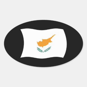 Cyprus Flag Sticker