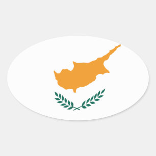 Cyprus Flag Sticker
