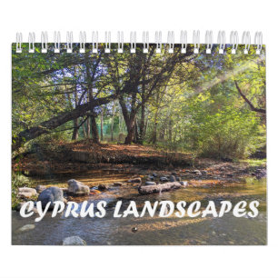 Cyprus landscape calendar