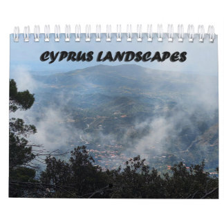 Cyprus landscapes calendar