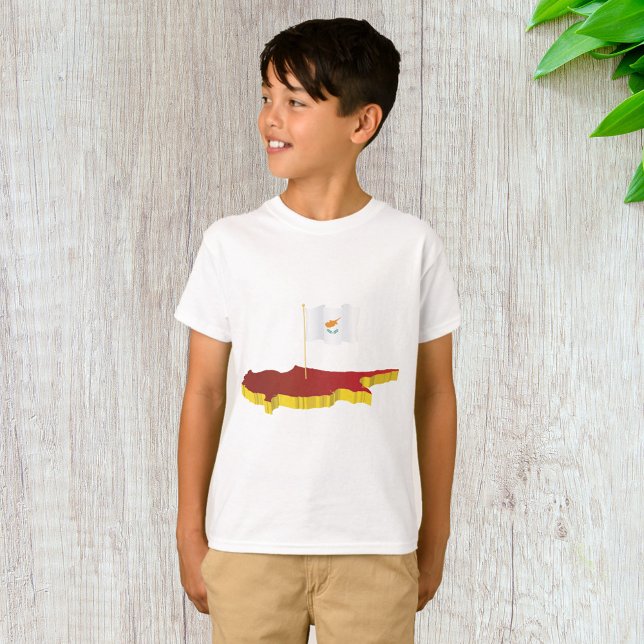 Cyprus Map T-Shirt (Creator Uploaded)