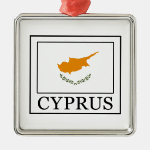 Cyprus Metal Tree Decoration