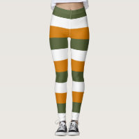 Cyprus National Flag Colours Horizontal Striped