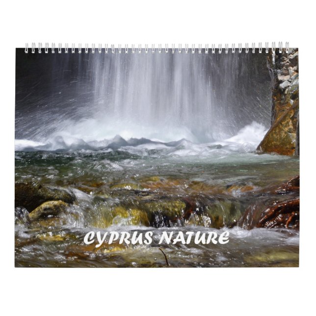 Cyprus nature calendar (Back)