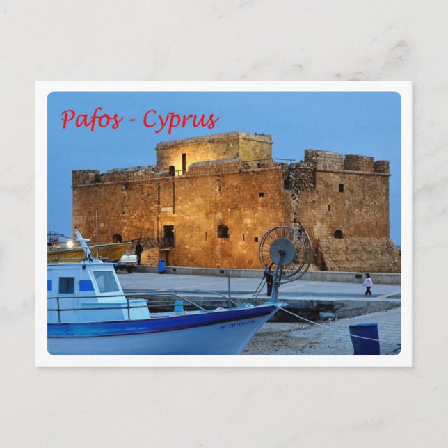Cyprus - Paphos - Postcard (Front)