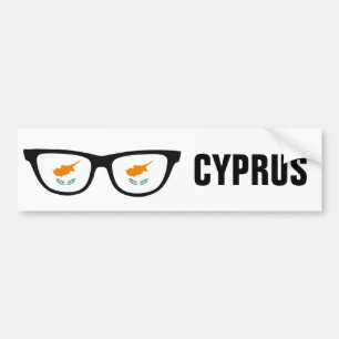 Cyprus Shades custom text & colour bumpersticker Bumper Sticker