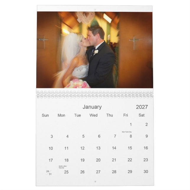 CyprusConfetti Wedding Calendar (Jan 2027)