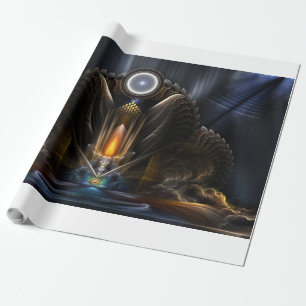 Cyritous, Temple Orb Of Karinos Wrapping Paper