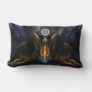 Cyritous, The Temple Of The Orb Of Karinos Lumbar Cushion
