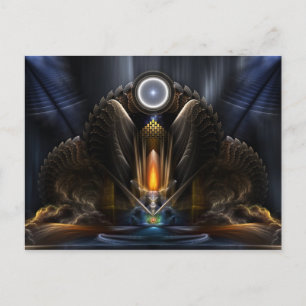 Cyritous, The Temple Of The Orb Of Karinos Postcard