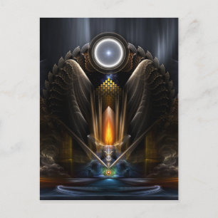 Cyritous, The Temple Of The Orb Of Karinos Postcard
