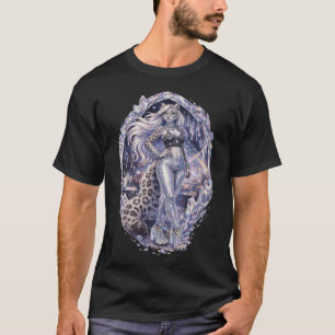 Cyrstal Punk Snow Lepard T-Shirt