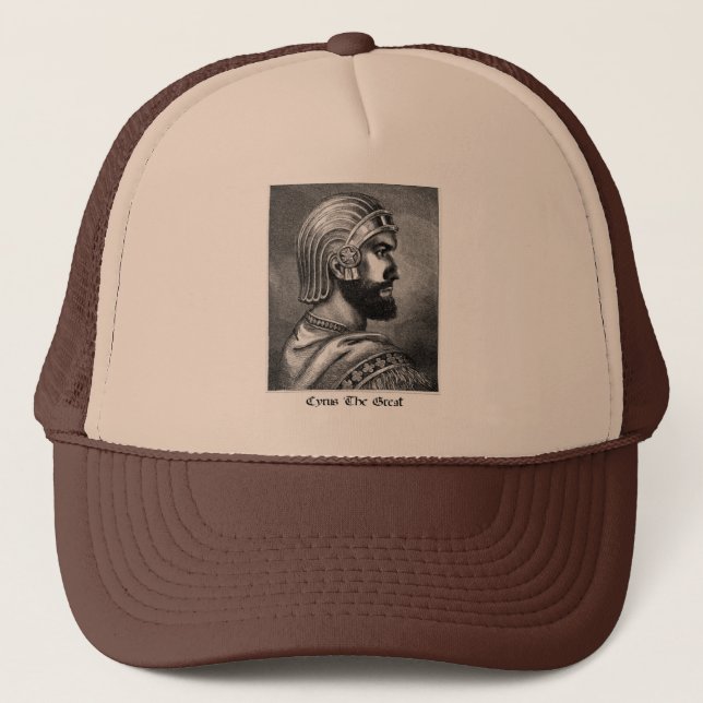 Cyrus the great Mind Trucker Hat (Front)