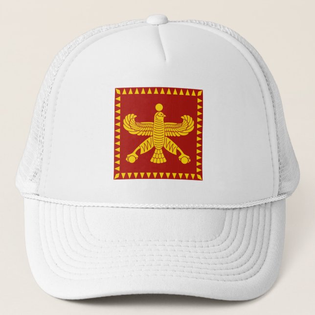 Cyrus the Great Standard Flag Trucker Hat (Front)