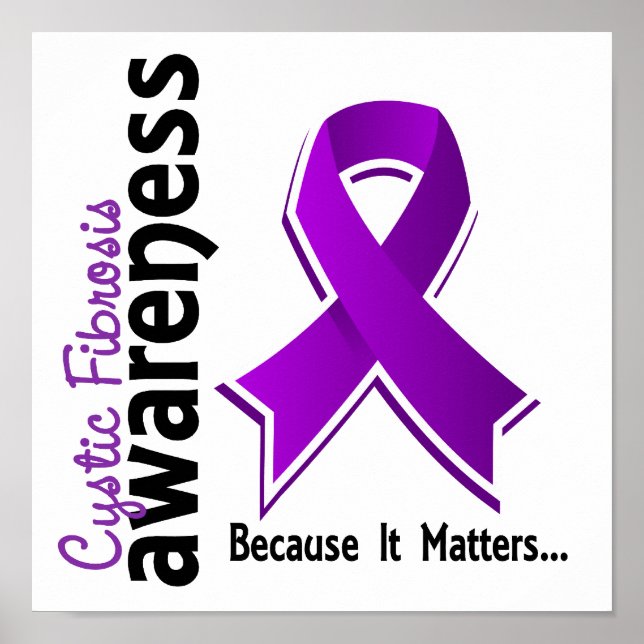 Cystic Fibrosis Awareness 5 Poster (Front)