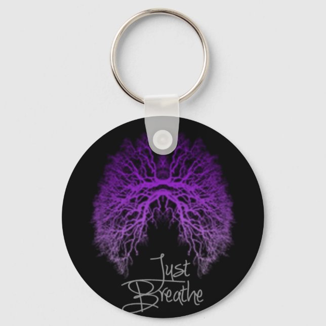 Cystic Fibrosis Awareness Key Ring (Front)