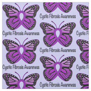 Cystic Fibrosis Awareness with Butterfly of Hope Fabric