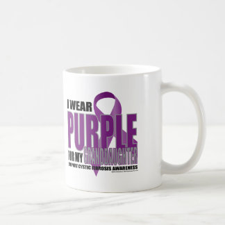 Cystic Fibrosis:Purple for Granddaughter Coffee Mug