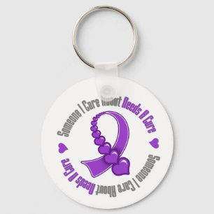 Cystic Fibrosis Someone I Care About Needs A Cure Key Ring