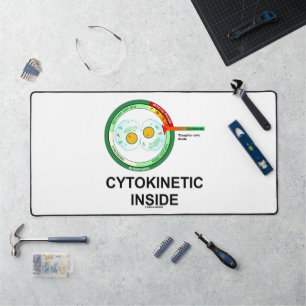 Cytokinetic Inside Cytoplasm Division Mitosis Desk Mat