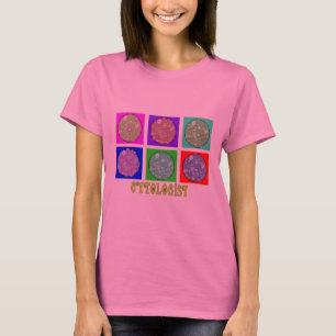 Cytologist Gifts Cells in Petrie Dishes Design T-Shirt