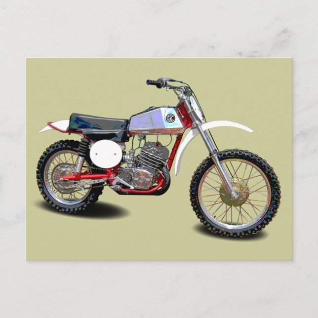 CZ 400 COFFIN TANK. POSTCARD (Front)