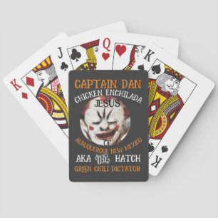 CZAR CAPT DAN CHICKEN ENCHILADA JESUS ALBUQUERQUE PLAYING CARDS