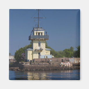Czar Peter the Greats Naval fortress town Magnet