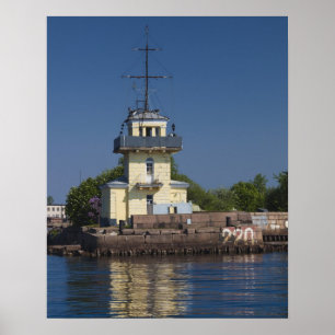 Czar Peter the Greats Naval fortress town Poster