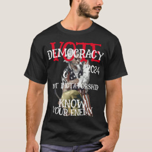 CZAR VOTE DEMOCRACY NOT DICTATORSHIP 2028 T-Shirt