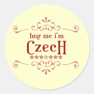 Czech Classic Round Sticker