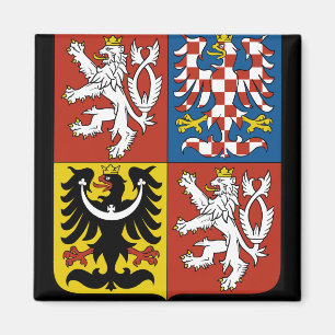 czech emblem magnet