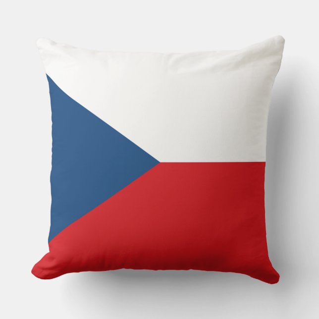 Czech Flag Cushion (Front)