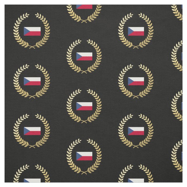 Czech Flag Fabric (Swatch)