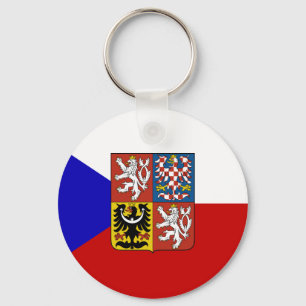 Czech flag key ring