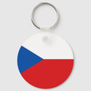 Czech Flag T-shirts and Gifts Key Ring