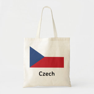 Czech Flag Tote Bag
