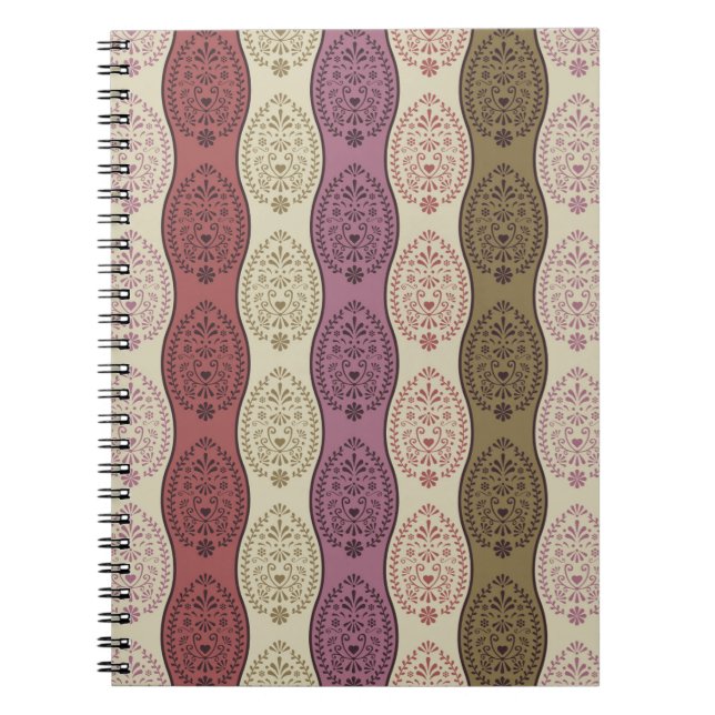 Czech Folk Art Easter Eggs Notebook (Front)
