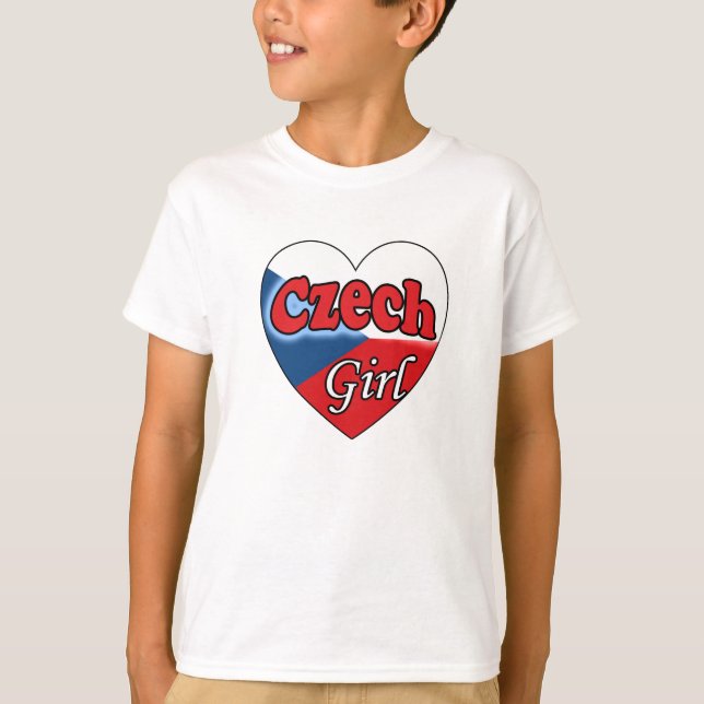 Czech Girl T-Shirt (Front)
