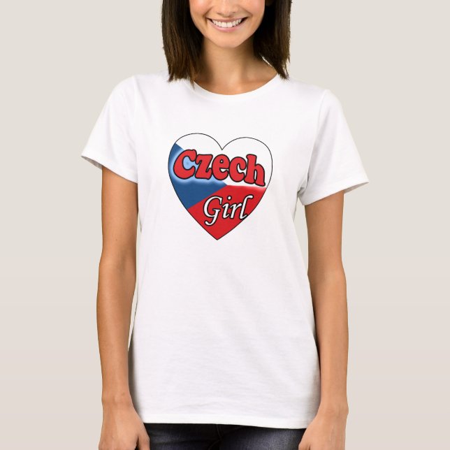 Czech Girl T-Shirt (Front)