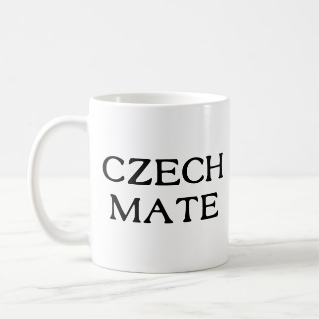 Czech Mate Coffee Mug (Left)