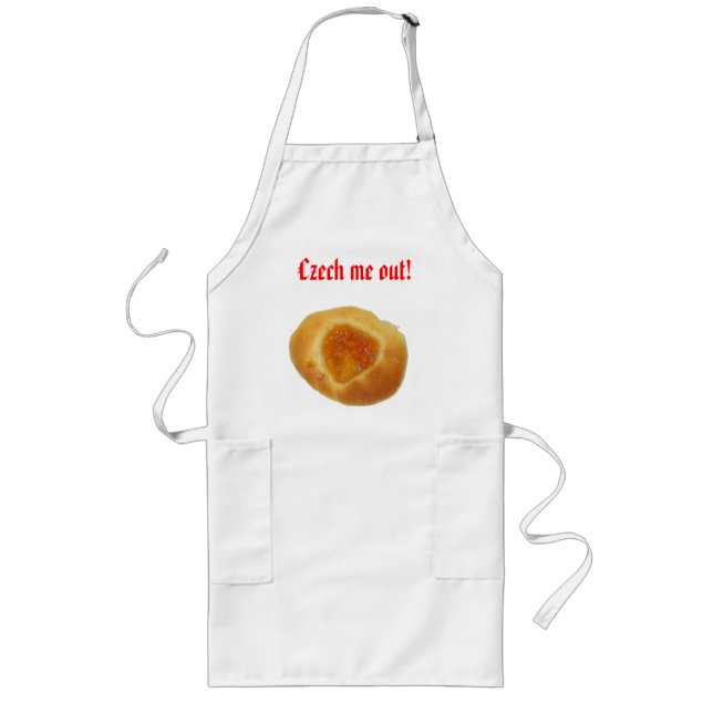 "Czech me out!" apron (Front)