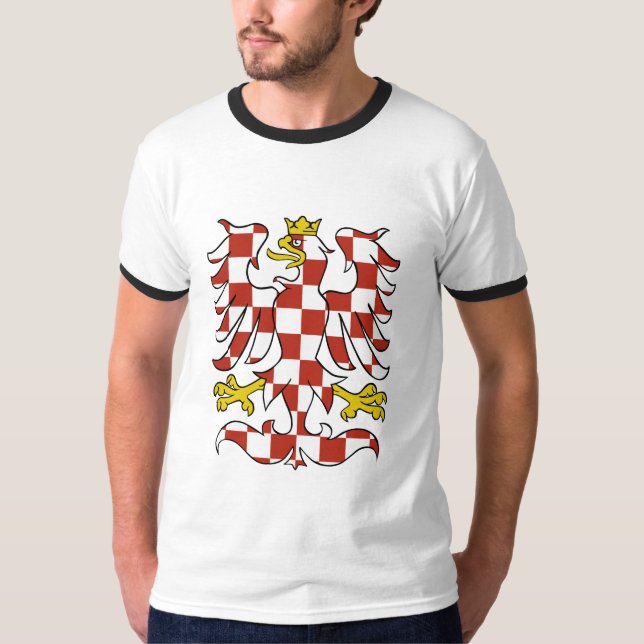 Czech Moravian Eagle T-Shirt (Front)