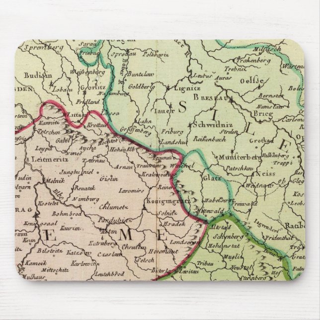 Czech Republic and Poland Mouse Pad (Front)