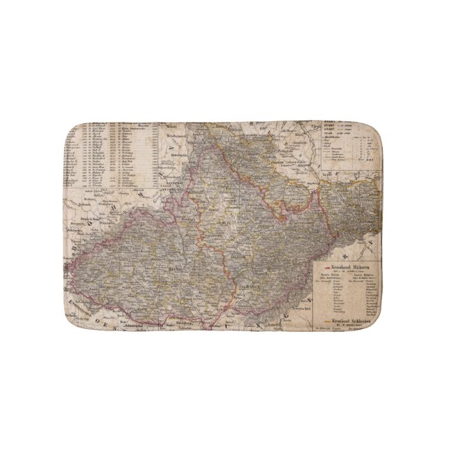 Czech Republic Bath Mat (Front)