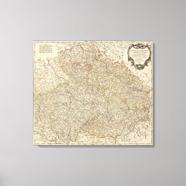 Czech Republic Canvas Print (Front)