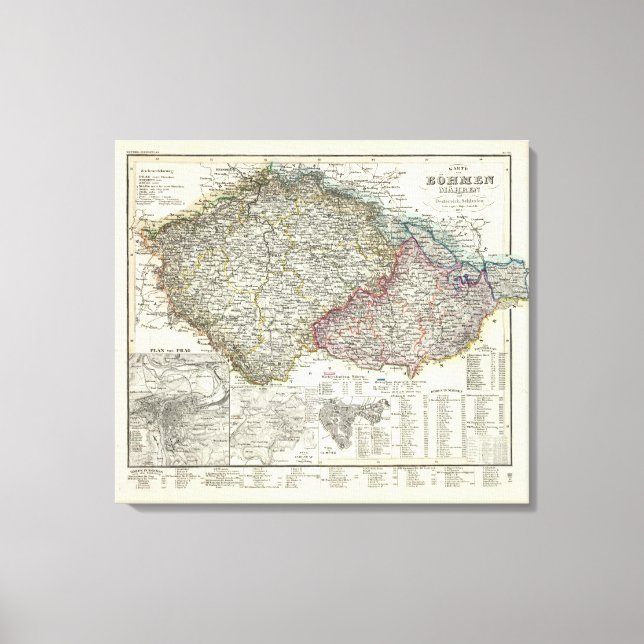 Czech Republic Canvas Print (Front)